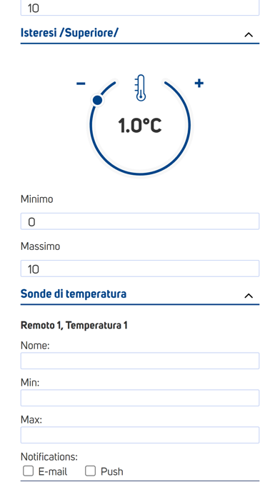 Cordivari Heat Manager Screenshot