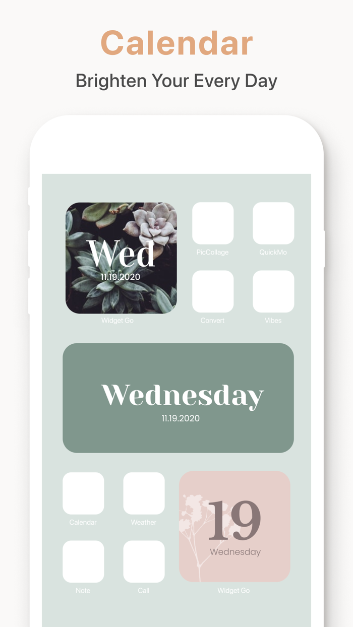 PicCo Widget Custom Homescreen