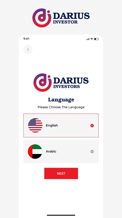 Darius Investors Screenshot