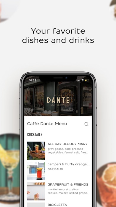 Dante NYC Screenshot