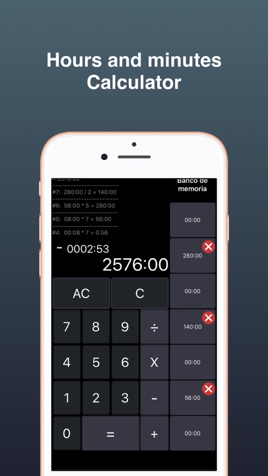 Hours and Minutes - Calculator - 3.2 - (iOS)