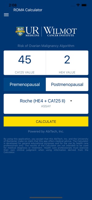 ROMA Calculator on the App Store