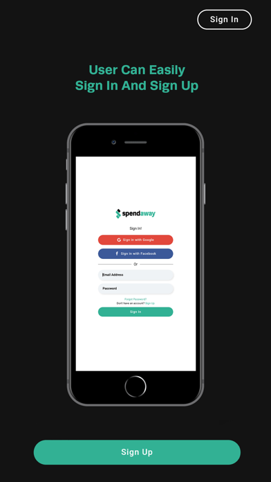 Spendaway Screenshot