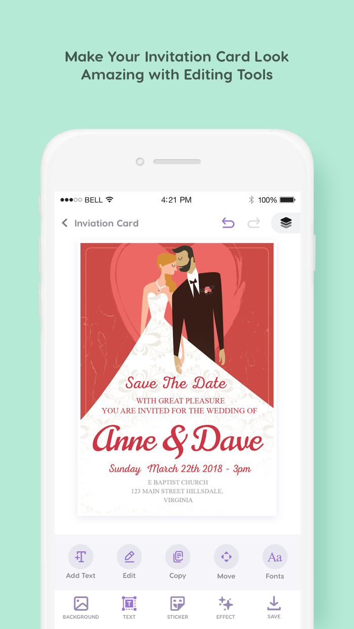 Invitation Card Maker - RSVP