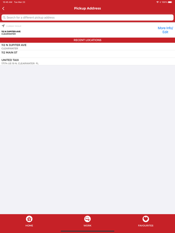 Screenshot #6 pour United Taxi Clearwater