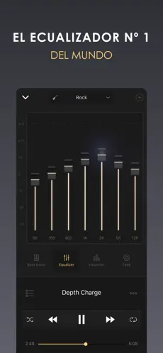 Captura de Pantalla 2 Equalizer + Tocador de Música iphone