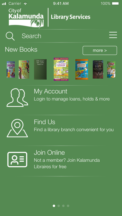City of Kalamunda Libraries Screenshot