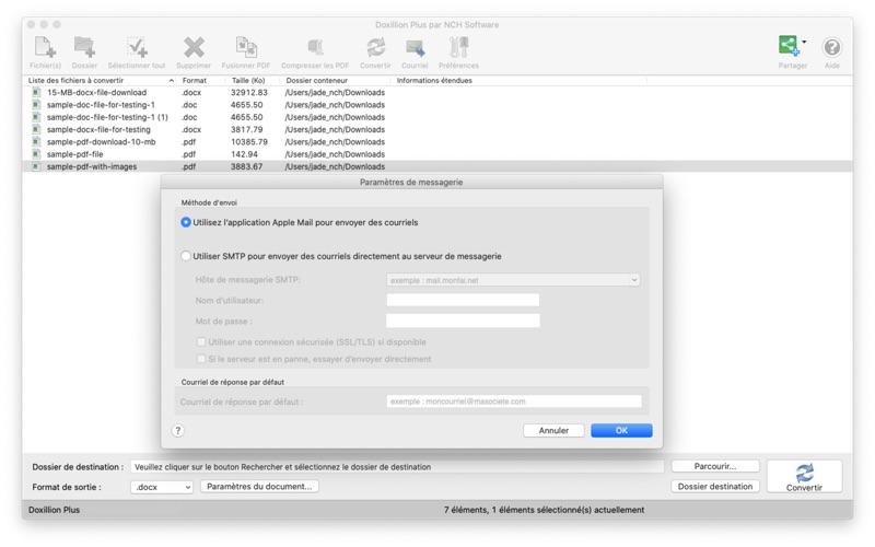 Screenshot #3 pour Doxillion Plus, Convertisseur