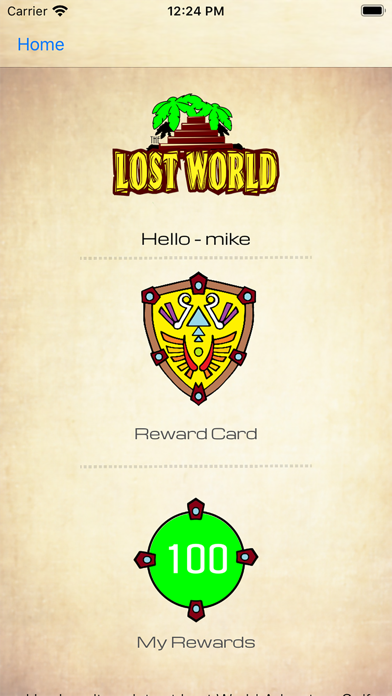 Lost World Adventure Golf Screenshot