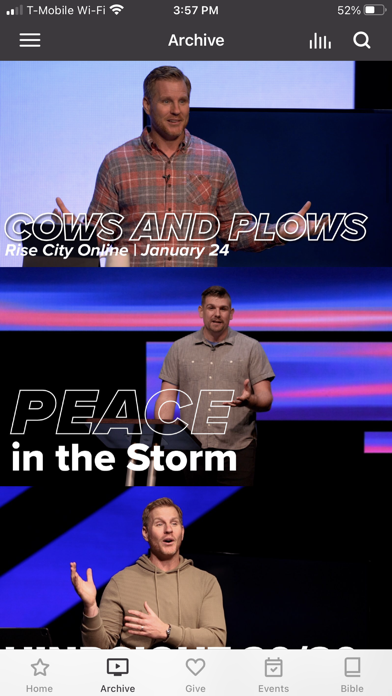 Rise City Church App Screenshot