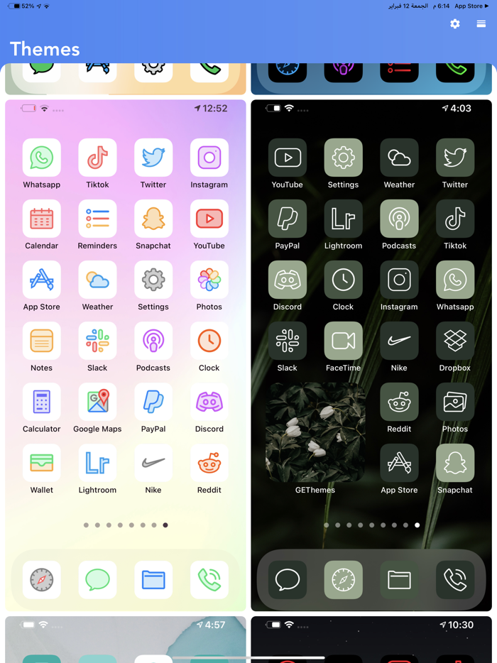 Themes - Icons App and Widget