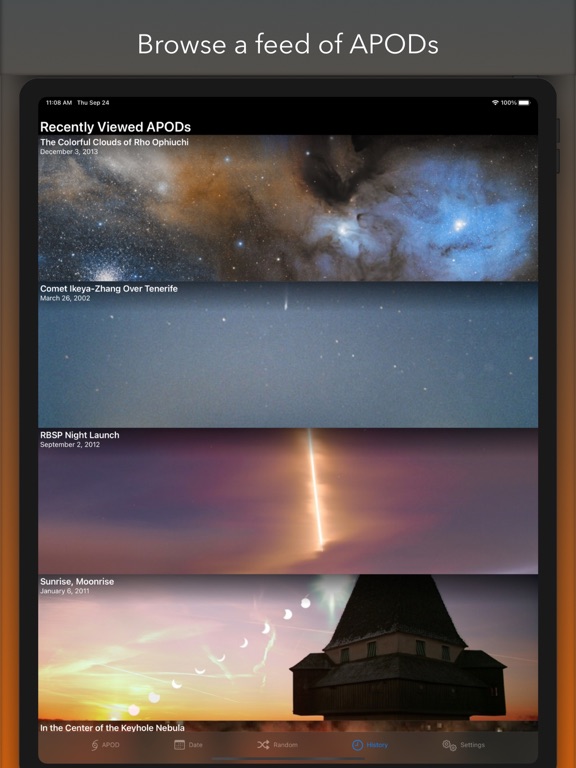 Screenshot #6 pour APOD Astronomy Pics and Widget