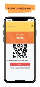 Thor Wallet screenshot #2 for iPhone