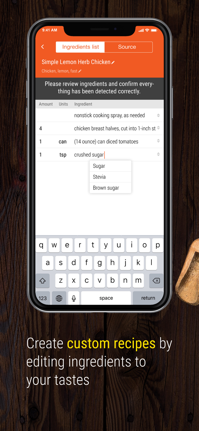 RecipeIQ Recipe Calculator