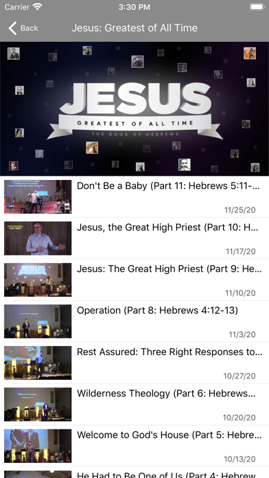 Village Bible Church Screenshot