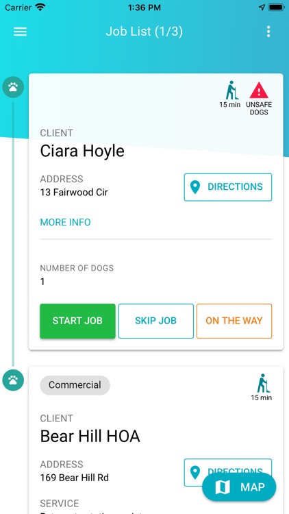 Sweep&Go Field Tech App