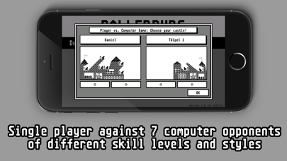 Ballerburg - Atari Screenshot