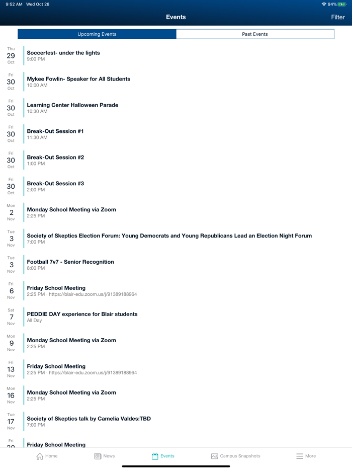 Official Blair Academy App