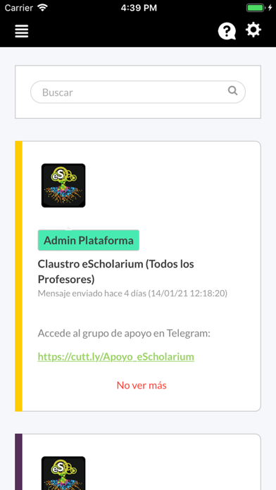 eScholarium Screenshot