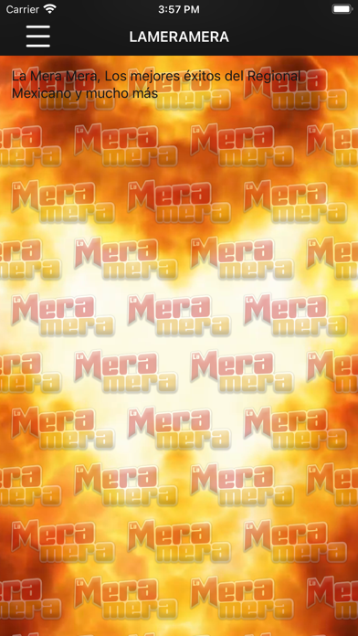 LA MERA MERA RADIO Screenshot