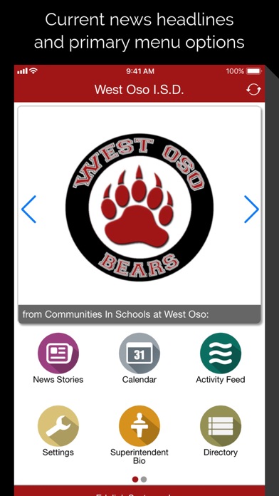 West Oso ISD Screenshot