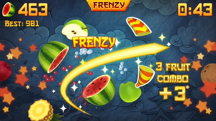 Apple Arcade: Fruit Ninja Classic‪+ Halfbrick Studios Gameplay Walkthrough  Part 1 - ‬
