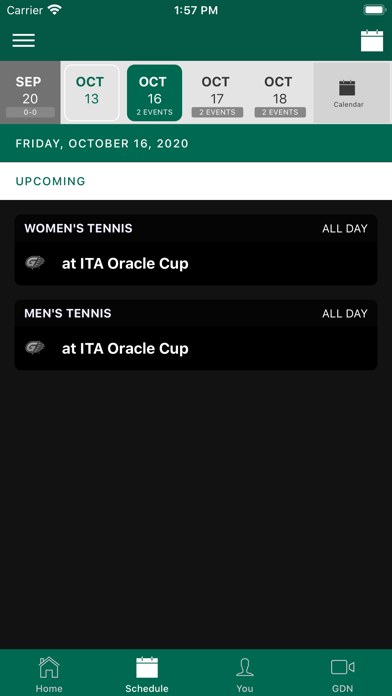 GGC Athletics Screenshot
