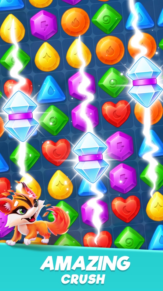 #2. Crystal Crush - Match 3 Game (iOS) 由: Adevote Interactive