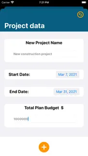 project budget management iphone screenshot 3