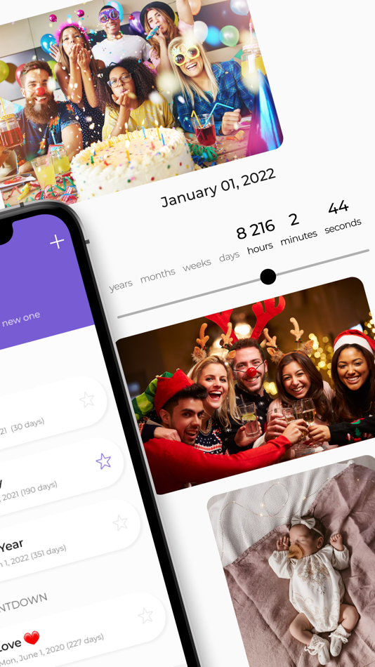 #4. Countdown Event App (iOS) Podle: Viktor Savchik