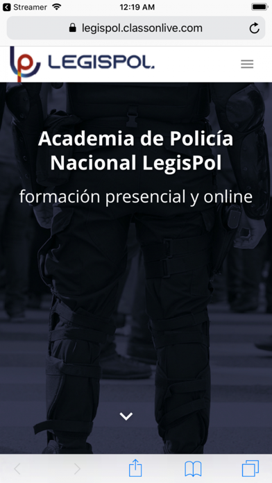 Academia LegisPol screenshot 2