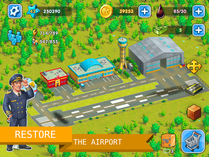 Eco City - farm building game