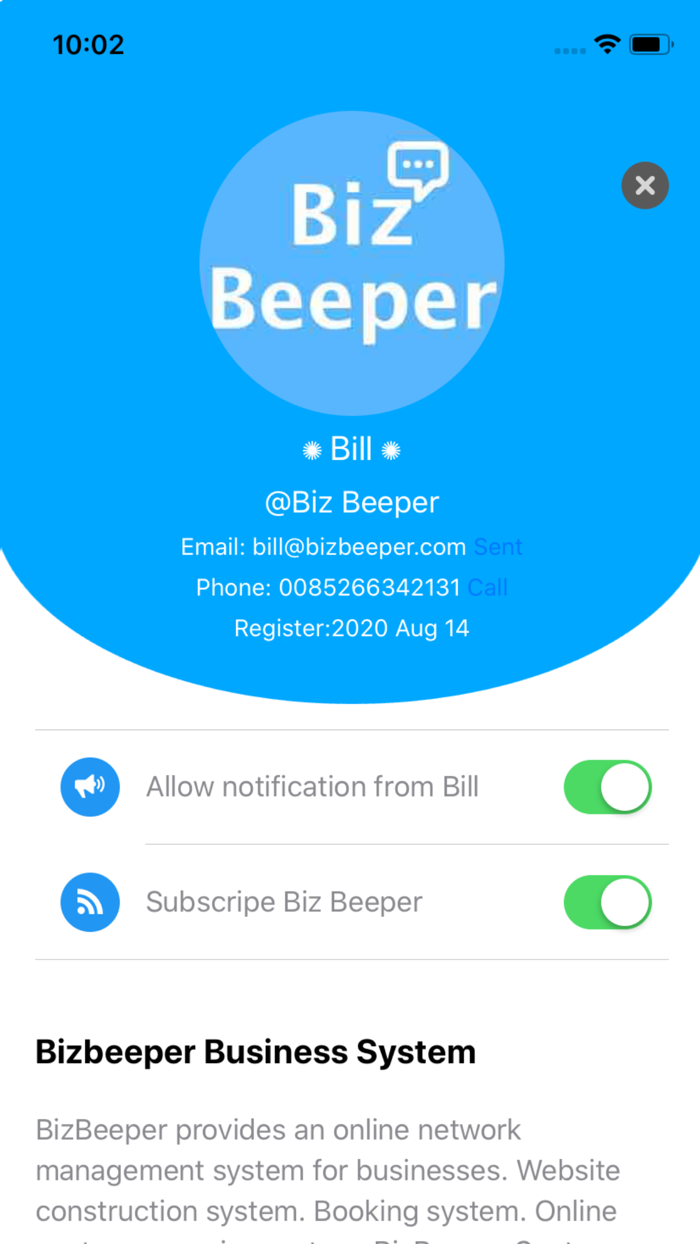 BizBeeper