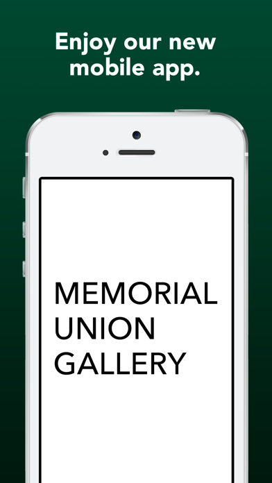 Memorial Union Gallery Screenshot