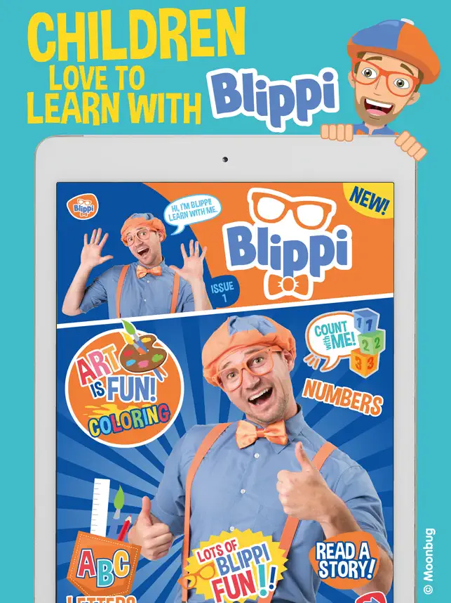 Screenshot 1 Blippi Official Magazine iphone