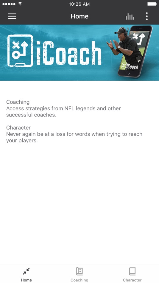 #1. The iCoach App (iOS) 来自: The Urban Alternative