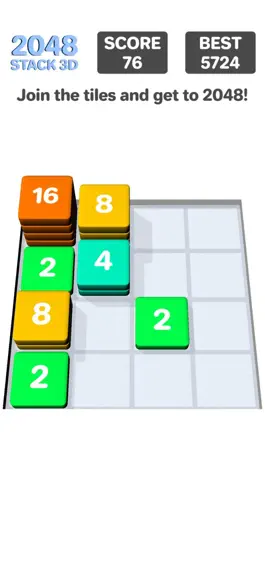 Game screenshot 2048 Stack 3D mod apk