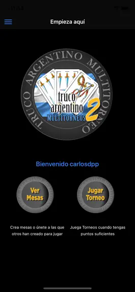 Game screenshot Truco Argentino Multitorneo mod apk