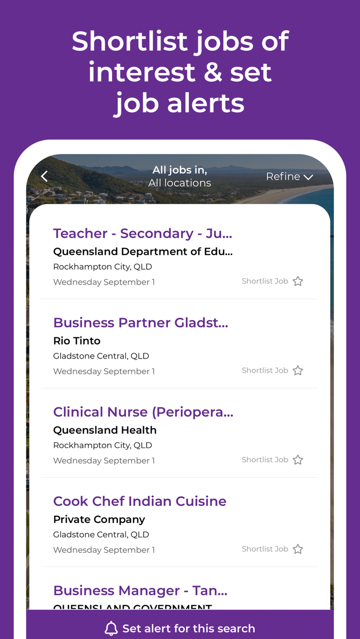 Work in Central Queensland