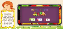 Game screenshot Fruit, Learning Games for kids mod apk