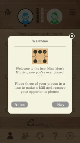 Game screenshot The Mill - Nine Men's Morris apk