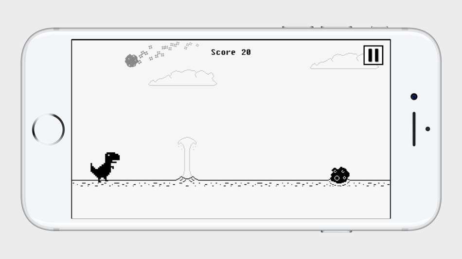 #3. Run Dino (iOS) 由: Simion Schiopu