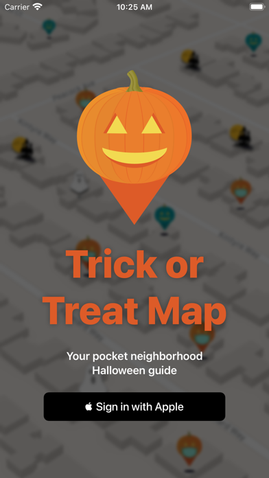 How to cancel & delete Trick or Treat Map from iphone & ipad 1