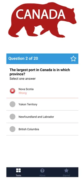 Game screenshot Canadian citizenship [TEST] apk