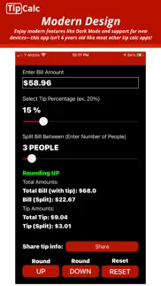 tipcalc - no ads iphone screenshot 3