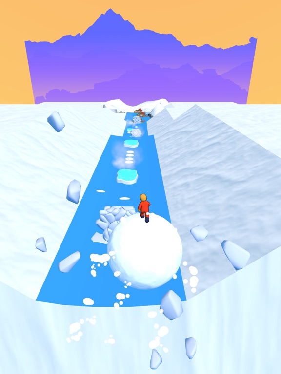 Screenshot #4 for Snowball Run!