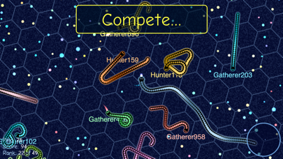 gulper.io - Online Snake Game Screenshot