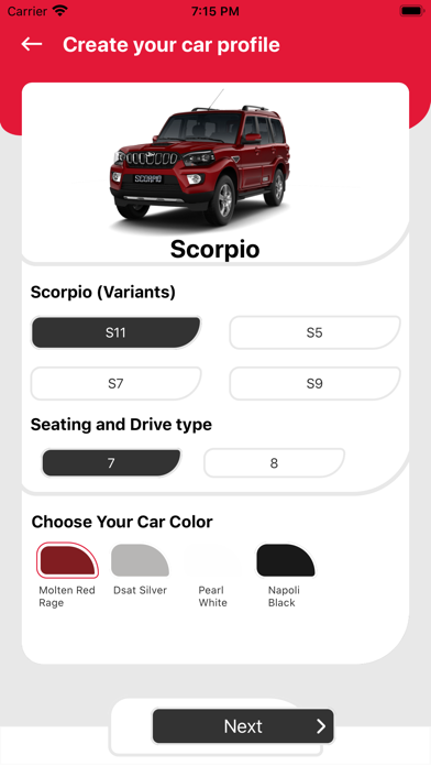 Mahindra Genuine Accessories Screenshot