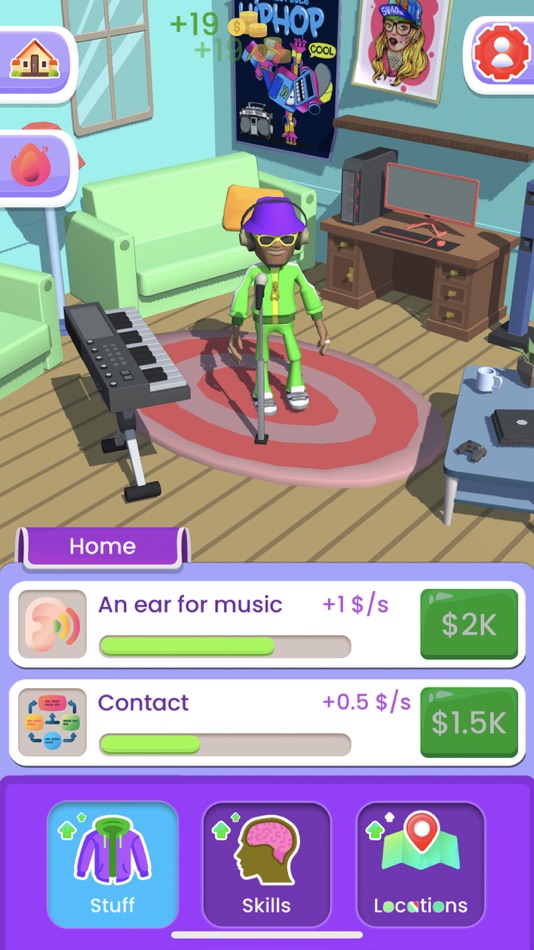 #2. Rap Idle (iOS) 由: Tair Bekhruz