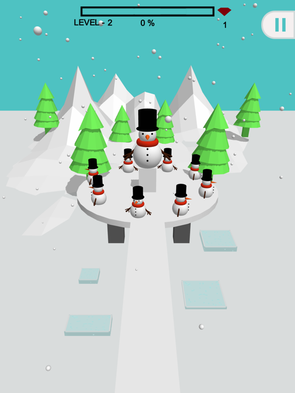 Frosty Snowman Toss screenshot 2